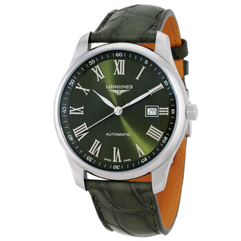 Master Automatic Green Dial Men's Watch L2.893.4.09.2