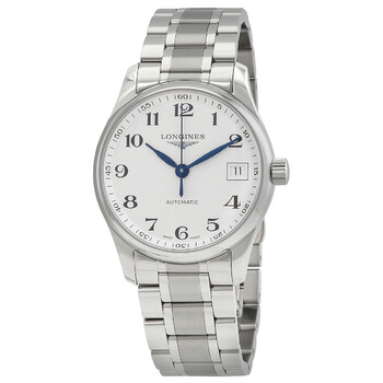 Master Automatic Silver Dial Ladies Watch L2.357.4.78.6