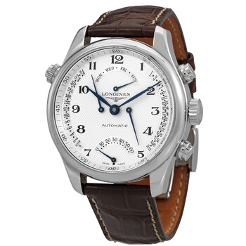 Master Retrograde Seconds Automatic White Dial Men's Watch L2.715.4.78.3