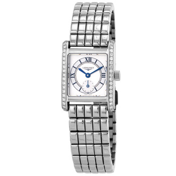 Mini Dolcevita Quartz Diamond Silver Dial Ladies Watch L5.200.0.75.6