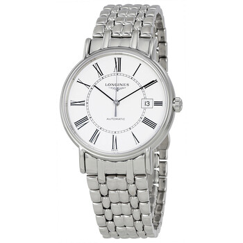 Presence Automatic White Dial Men's Watch L49214116