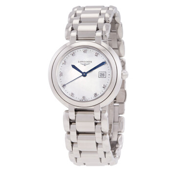 Primaluna Quartz Diamond White Dial Ladies Watch L8.122.4.87.6