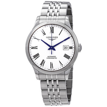 Record Automatic White Dial Men's Watch L28204116 Record Automatic White Dial Men's Watch L28204116