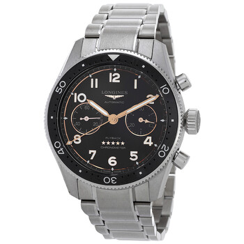 Longines Spirit Flyback Chronograph Automatic Grey Dial