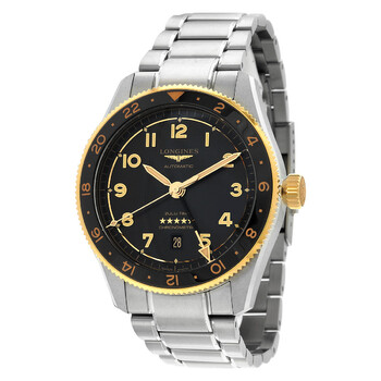 Longines Spirit Zulu Time Automatic Anthracite Dial Men's Watch L3