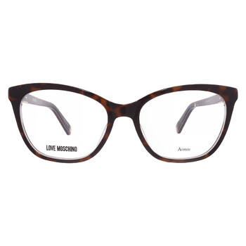 Moschino Demo Butterfly Ladies Eyeglasses MOS589 0X8Q 53