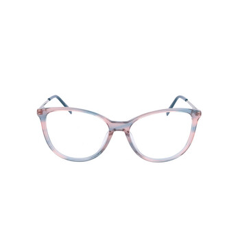 Ladies Teal Pink Cat Eye Eyeglass Frames MMI-0016-DB1 Ladies Teal Pink Cat Eye Eyeglass Frames MMI-0016-DB1