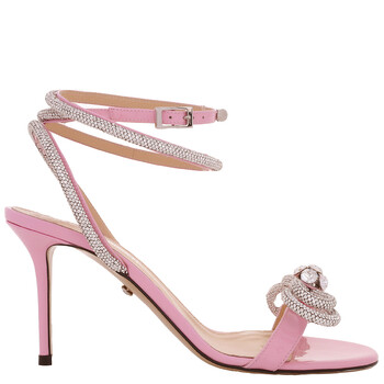 Crystal Double Bow Sandals