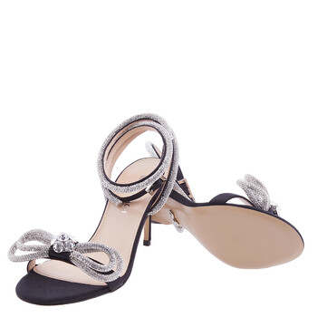 Crystal Double Bow Sandals