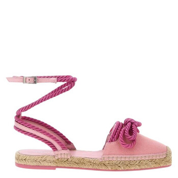 Double Bow Riviera Espadrilles SS25-S0885-20-X22-B37-PINK Double Bow Riviera Espadrilles SS25-S0885-20-X22-B37-PINK