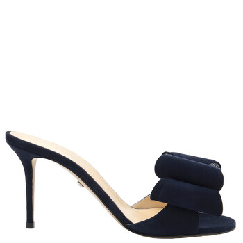 Mach & Mach Satin Double Bow Mule, Brand Size 35 ( US Size 5