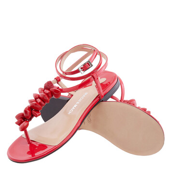 Puffy Heart Thong Sandals