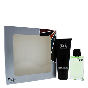 Mackie by Bob Mackie for Men - 2 Pc Gift Set 3.4oz EDT Spray, 6.7oz Hair & Body Wash