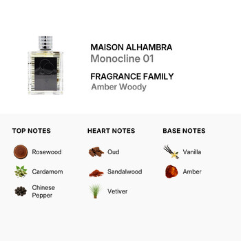 Unisex Monocline 01 EDP Spray 3.38 oz Fragrances 6291107459288