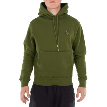 Drole De Monsieur Men's Green Le Slogan Hoodie, Size Small D
