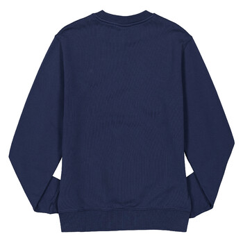 Maison Kitsuné Gradient Logo Oversized Sweatshirt, Size Medium