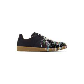 Maison Margiela Men's Black / Paint Replica Paint-Splatter