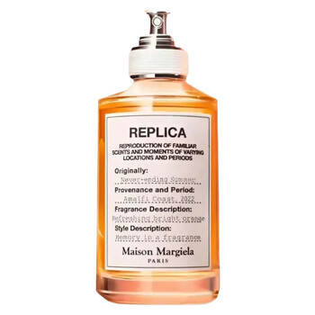 Unisex Replica Never-Ending Summer EDT Spray 3.4 oz Fragrances 3614274347586