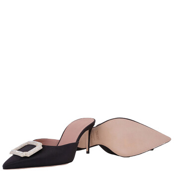 Mona 70 Satin Mules