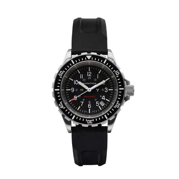 Marathon Ssnav-D Quartz Black Dial Men's Watch WW194013SS-0130