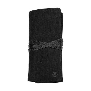 Black Canvas Watch Roll Unisex Watch Tool AD090001