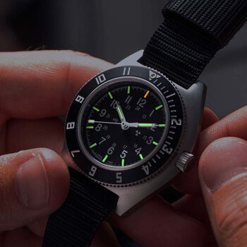 Ssnav Automatic Sterile Black Dial Unisex Watch WW194029SS-0802-KIT