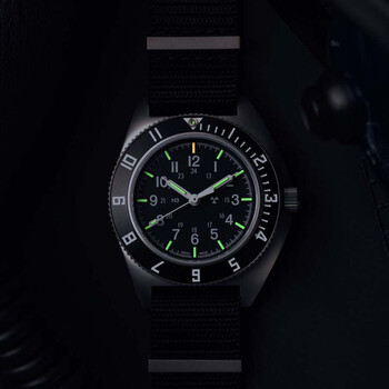 Ssnav Automatic Sterile Black Dial Unisex Watch WW194029SS-0803-KIT