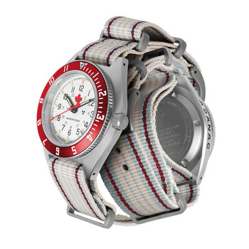 Ssnav-D Automatic White Dial Men's Watch WW194030SS-1601