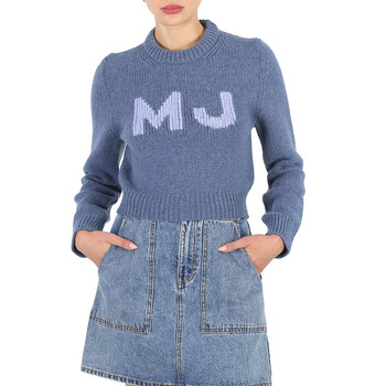 Marc Jacobs Blue Shadow Wool The Shunken Sweater, Size Small