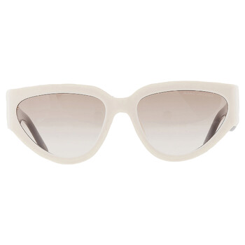 サングラス VERSACE Woman Sunglasses Brown 0VE4440U 5407/3 Versace Light Brown Cat Eye Ladies Sunglasses VE4440U 5407/3