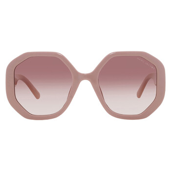 Kate Spade NAOMI/S 0733 HA Square Sunglasses - Transparent Peach /Brown Gradient Kate Spade Brown Shaded Square Ladies Sunglasses NAOMI/S  main image 4