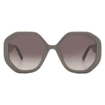 Marc Jacobs MARC 659/S 035J HA Geometric Sunglasses - Pink\\Brown Gradient Marc Jacobs Brown Gradient Geometric Ladies Sunglasses MARC  main image 3