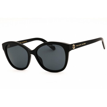 Marc Jacobs 654/S Black Gradient Sunglasses Marc Jacobs Square Dark Gradient 654/S Metal in Grey | Lyst UK main image 4