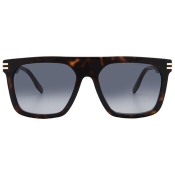 Marc Jacobs Grey Gradient Browline Ladies Sunglasses MJ 1069