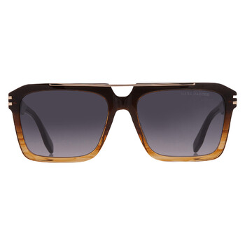 Marc Jacobs Grey Shaded Navigator Men's Sunglasses MARC 670/S 0KB7