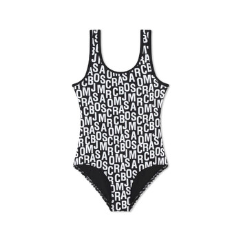 Marc Jacobs Kids Logo-Print Scoop-Neck Swimsuit W60056-09B