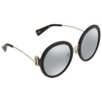 Marc Jacobs Silver Mirror Round Unisex Sunglasses MARC 374/F  display picture 3