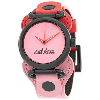 Marc Jacobs The Cuff Quartz Purple Dial Ladies Watch MJ0120179293 