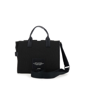 The Travel Tote Tote In Black Cotton