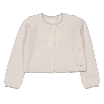 Infant Angel Wing Cashmere Cardigan