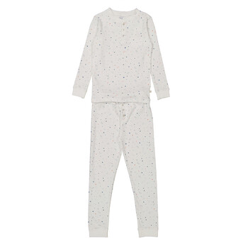 Kids Blue Print Star & Crown Print Pyjama