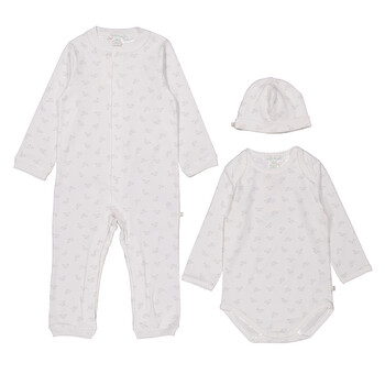 Toddler Agel Wing 3 Piece Gift Set GS9409H-WHT
