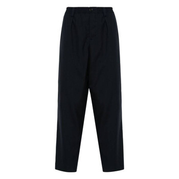 Drawstring Waist Wool Trousers PUMU0017U4-TW839-00B99