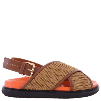 靴 Chloe Braided mesh strap sandals Chloé Braided Leather Pip Sandals, Brand Size 36 ( US Size 6