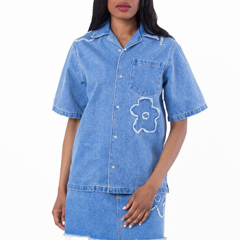 Short Sleeve Denim Shirt