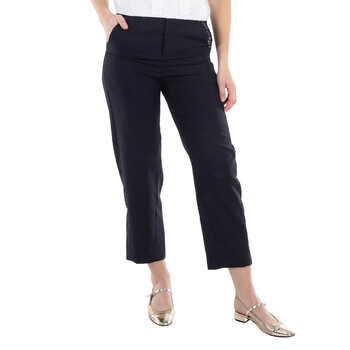 パンツ MONCLER Women Straight Pants 595EO2A00002999 Black Women's Moncler Pants & Leggings | Nordstrom
