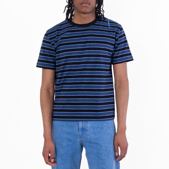 Striped Boxy Cotton T-Shirt