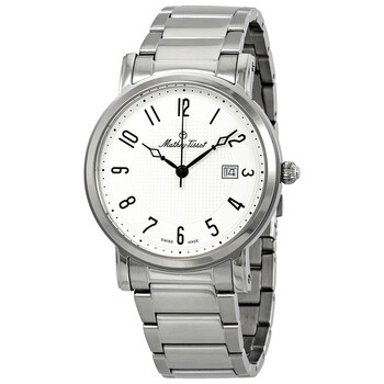 City Metal White Dial Men's Watch HB611251MAG