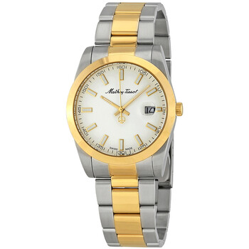 Mathey I Quartz White Dial Men's Watch H450BI