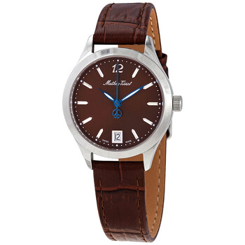 Urban Quartz Brown Dial Ladies Watch D411AM